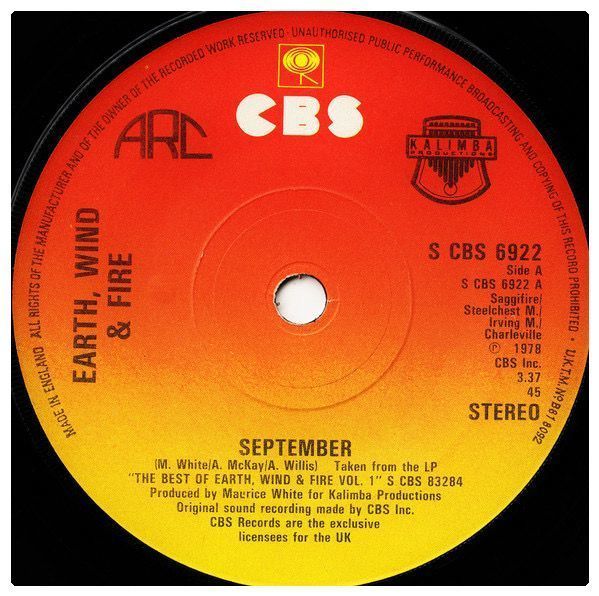 Disco original september